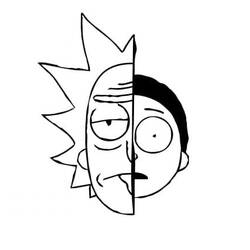Dessin à colorier: Rick et Morty (Dessins animés et séries animées) #208246 - Coloriages à Imprimer Gratuits