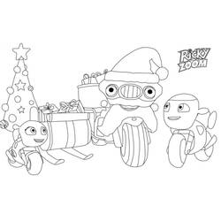 Dessin à colorier: Ricky Zoom (Dessins animés et séries animées) #185741 - Coloriages à Imprimer Gratuits