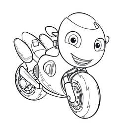Dessin à colorier: Ricky Zoom (Dessins animés et séries animées) #185751 - Coloriages à Imprimer Gratuits