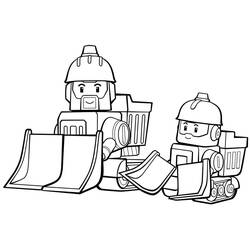 Dessin à colorier: Robocar Poli (Dessins animés et séries animées) #185692 - Coloriages à Imprimer Gratuits