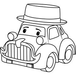 Dessin à colorier: Robocar Poli (Dessins animés et séries animées) #185698 - Coloriages à Imprimer Gratuits