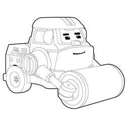 Dessin à colorier: Robocar Poli (Dessins animés et séries animées) #185701 - Coloriages à Imprimer Gratuits