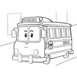 Dessin à colorier: Robocar Poli (Dessins animés et séries animées) #185720 - Coloriages à Imprimer Gratuits