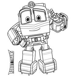 Dessins à colorier: Robot Trains - Coloriages à Imprimer Gratuits