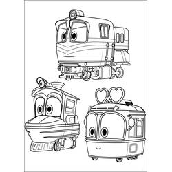 Dessin à colorier: Robot Trains (Dessins animés et séries animées) #204661 - Coloriages à Imprimer Gratuits