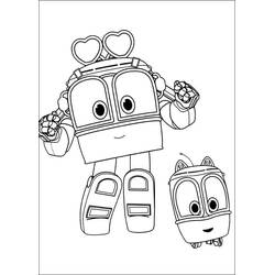 Dessin à colorier: Robot Trains (Dessins animés et séries animées) #204665 - Coloriages à Imprimer Gratuits