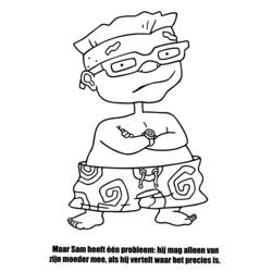 Dessin à colorier: Rocket Power (Dessins animés et séries animées) #52246 - Coloriages à Imprimer Gratuits