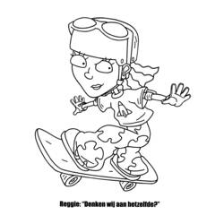 Dessin à colorier: Rocket Power (Dessins animés et séries animées) #52285 - Coloriages à Imprimer Gratuits