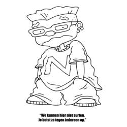 Dessin à colorier: Rocket Power (Dessins animés et séries animées) #52595 - Coloriages à Imprimer Gratuits