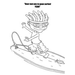 Dessin à colorier: Rocket Power (Dessins animés et séries animées) #52597 - Coloriages à Imprimer Gratuits