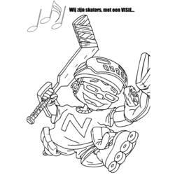 Dessin à colorier: Rocket Power (Dessins animés et séries animées) #52604 - Coloriages à Imprimer Gratuits