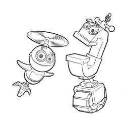 Dessin à colorier: Rusty Rivets (Dessins animés et séries animées) #195754 - Coloriages à Imprimer Gratuits