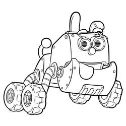 Dessin à colorier: Rusty Rivets (Dessins animés et séries animées) #195759 - Coloriages à Imprimer Gratuits