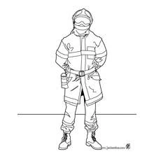 Dessin à colorier: Sam le Pompier (Dessins animés et séries animées) #39871 - Coloriages à Imprimer Gratuits