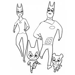Dessin à colorier: SamSam (Dessins animés et séries animées) #39596 - Coloriages à Imprimer Gratuits