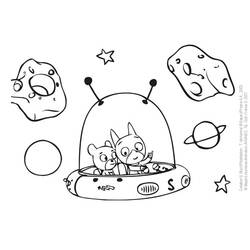 Dessin à colorier: SamSam (Dessins animés et séries animées) #39600 - Coloriages à Imprimer Gratuits