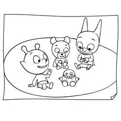 Dessin à colorier: SamSam (Dessins animés et séries animées) #39623 - Coloriages à Imprimer Gratuits