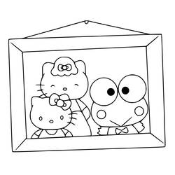 Dessin à colorier: Sanrio (Dessins animés et séries animées) #220319 - Coloriages à Imprimer Gratuits
