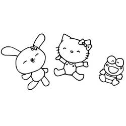 Dessin à colorier: Sanrio (Dessins animés et séries animées) #220320 - Coloriages à Imprimer Gratuits