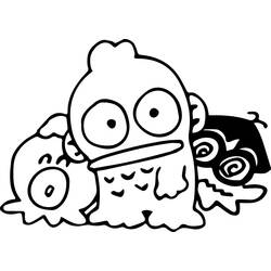 Dessin à colorier: Sanrio (Dessins animés et séries animées) #220328 - Coloriages à Imprimer Gratuits