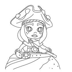 Dessin à colorier: Santiago des mers (Dessins animés et séries animées) #185670 - Coloriages à Imprimer Gratuits