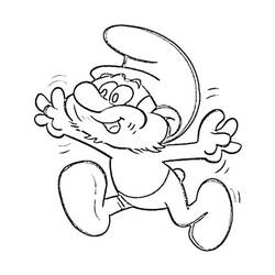 Coloriage Schtroumpfs (Dessins animés et séries animées) #179038 à imprimer et colorier