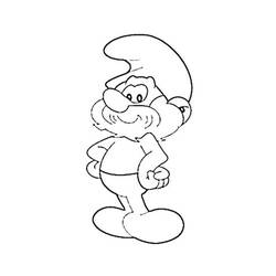 Coloriage Schtroumpfs (Dessins animés et séries animées) #179039 à imprimer et colorier