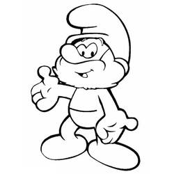 Coloriage Schtroumpfs (Dessins animés et séries animées) #179040 à imprimer et colorier