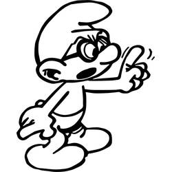 Coloriage Schtroumpfs (Dessins animés et séries animées) #179043 à imprimer et colorier