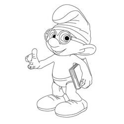 Coloriage Schtroumpfs (Dessins animés et séries animées) #179045 à imprimer et colorier