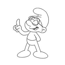 Coloriage Schtroumpfs (Dessins animés et séries animées) #179046 à imprimer et colorier