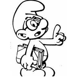 Coloriage Schtroumpfs (Dessins animés et séries animées) #179049 à imprimer et colorier