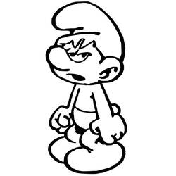 Coloriage Schtroumpfs (Dessins animés et séries animées) #179057 à imprimer et colorier