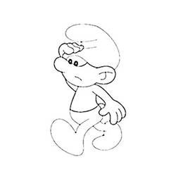 Coloriage Schtroumpfs (Dessins animés et séries animées) #179060 à imprimer et colorier