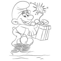 Coloriage Schtroumpfs (Dessins animés et séries animées) #179062 à imprimer et colorier