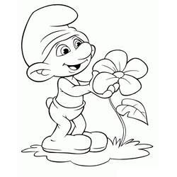 Coloriage Schtroumpfs (Dessins animés et séries animées) #179063 à imprimer et colorier