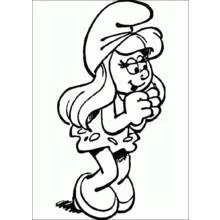 Coloriage Schtroumpfs (Dessins animés et séries animées) #34577 à imprimer et colorier