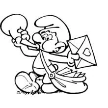 Coloriage Schtroumpfs (Dessins animés et séries animées) #34646 à imprimer et colorier