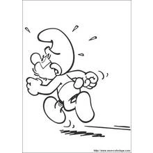 Coloriage Schtroumpfs (Dessins animés et séries animées) #34663 à imprimer et colorier