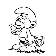 Coloriage Schtroumpfs (Dessins animés et séries animées) #34671 à imprimer et colorier