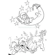 Dessin à colorier: Schtroumpfs (Dessins animés et séries animées) #34678 - Coloriages à Imprimer Gratuits