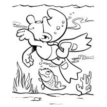 Coloriage Schtroumpfs (Dessins animés et séries animées) #34790 à imprimer et colorier