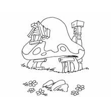 Dessin à colorier: Schtroumpfs (Dessins animés et séries animées) #34791 - Coloriages à Imprimer Gratuits