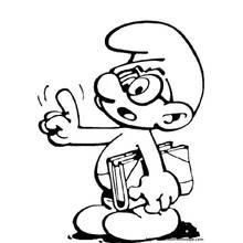 Coloriage Schtroumpfs (Dessins animés et séries animées) #34827 à imprimer et colorier