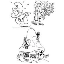 Dessin à colorier: Schtroumpfs (Dessins animés et séries animées) #34836 - Coloriages à Imprimer Gratuits