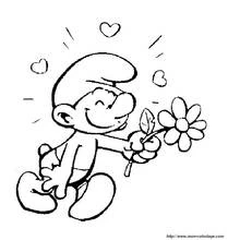 Coloriage Schtroumpfs (Dessins animés et séries animées) #34838 à imprimer et colorier