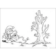 Coloriage Schtroumpfs (Dessins animés et séries animées) #34844 à imprimer et colorier