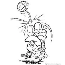 Coloriage Schtroumpfs (Dessins animés et séries animées) #34846 à imprimer et colorier