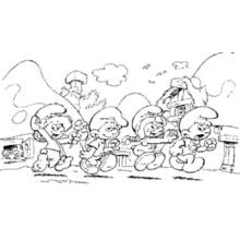 Dessins à colorier: Schtroumpfs - Coloriages à Imprimer Gratuits