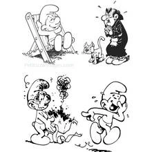Dessin à colorier: Schtroumpfs (Dessins animés et séries animées) #34860 - Coloriages à Imprimer Gratuits